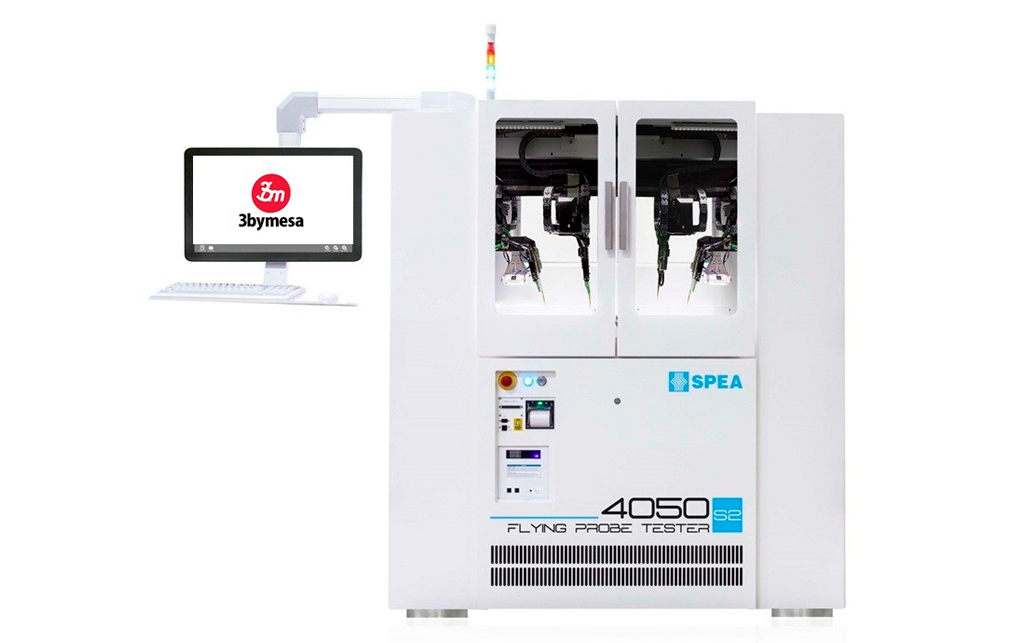 Sistema de test Automático Flying Probe en 3bymesa